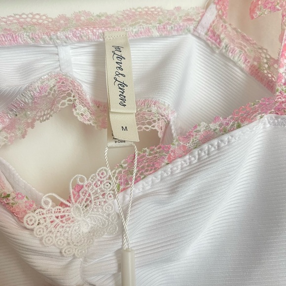 For Love & Lemons Hailey Rib Top Size Medium - Picture 9 of 10